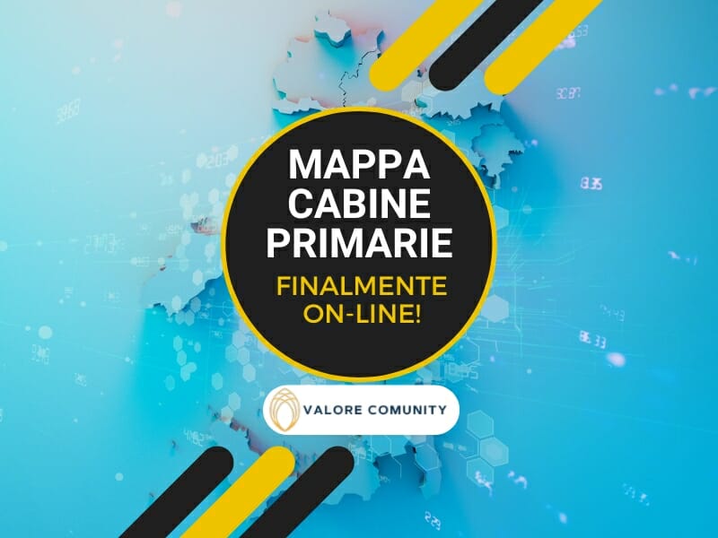 E-distribuzione ha pubblicato la mappa delle cabine primarie