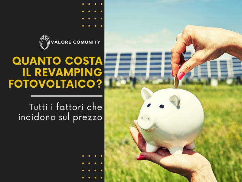 Quanto costa il revamping fotovoltaico?